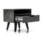 Armen Living Mohave 4 Piece Acacia King Bedroom Set with Dresser and Nightstands SETMVBDKG4A - alternate 2